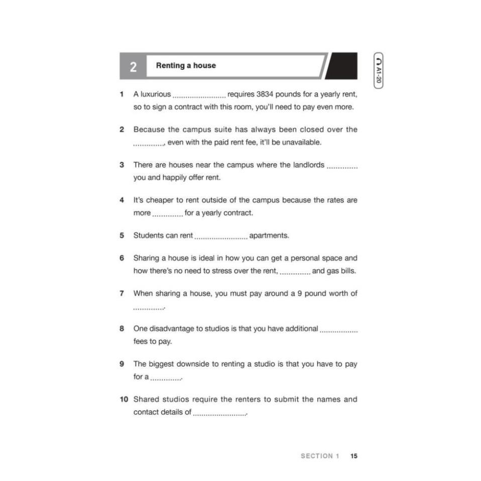 Sách Alphabooks-Perfect IELTS listening dictation vol.1 | BigBuy360 - bigbuy360.vn