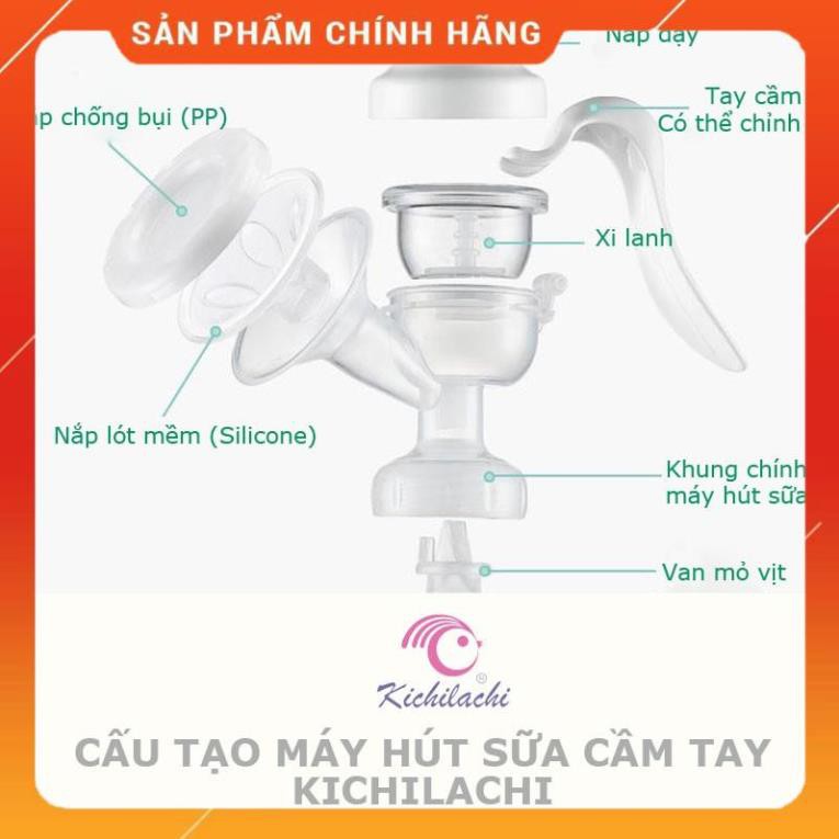 [Freeship + quà tặng] Máy Hút Sữa KICHILACHI Bằng Tay ((Tặng 1 quần chip trẻ em cao cấp giá 30K)