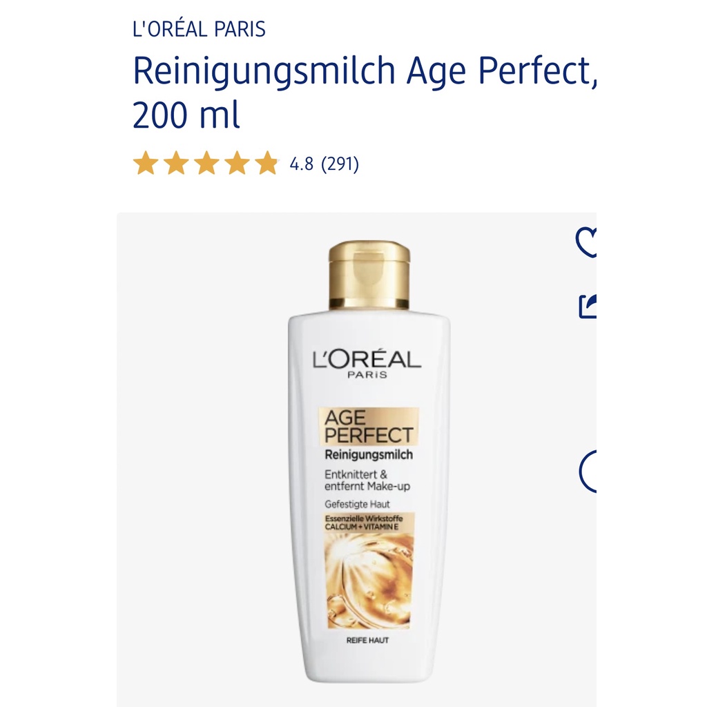 SỮA RỬA MẶT CHỐNG LÃO HÓA DA LOREAL