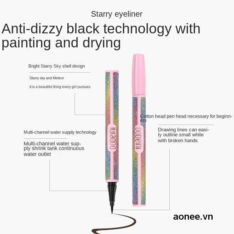 ✨✨Bút Kẻ Mắt Lâu Trôi Chống Thấm Nước Và Mồ Hôi Không Nhòe Thiết Kế Vỏ Lấp Lánh Ánh Sao