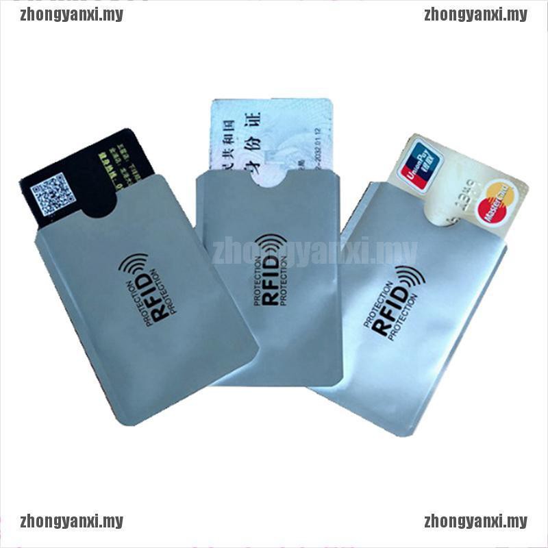 Đầu Đọc Thẻ Ngân Hàng / Danh Thiếp Bằng Nhôm Chống Rfid Giá Đỡ