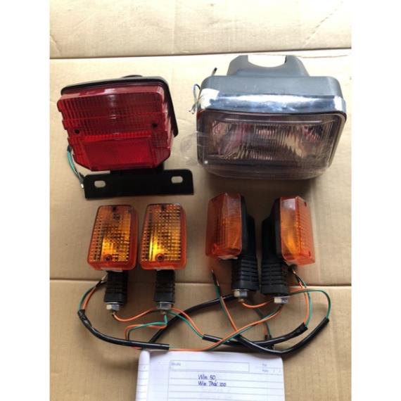 Choá đèn pha , choá đèn hậu , xi nhan trước,xi nhan sau UMV XE WIN 50,win thái 100