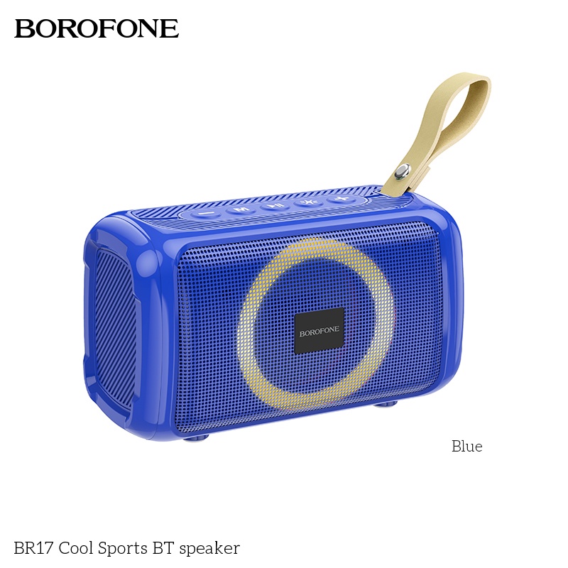 Loa Bluetooth BOROFONE BR17 thể thao Mini, Bass mạnh mẽ, to rõ, hỗ trợ di động không dây - Chính hãng