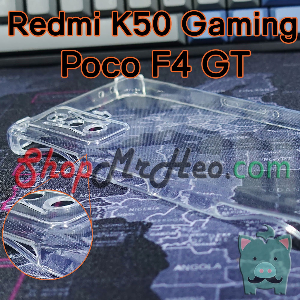 Lưng Dẻo Chống Sốc Redmi K50 Pro - Redmi K50 - K50 Gaming - Poco F4 GT - Redmi K40S - Poco F4