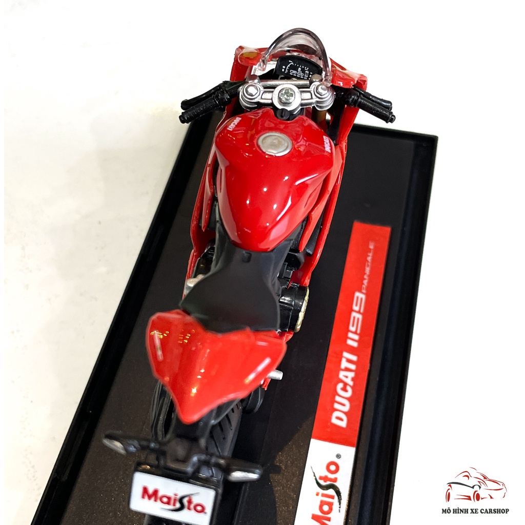 Xe mô hình mô tô Ducati 1199 Panigale tỉ lệ 1:18 hãng Maisto