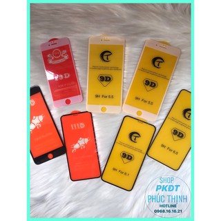 KÍNH CƯỜNG LỰC 9D FULL MÀN HÌNH CÓ TỪ DÒNG IPHONE 6G ĐẾN 12PROMAX