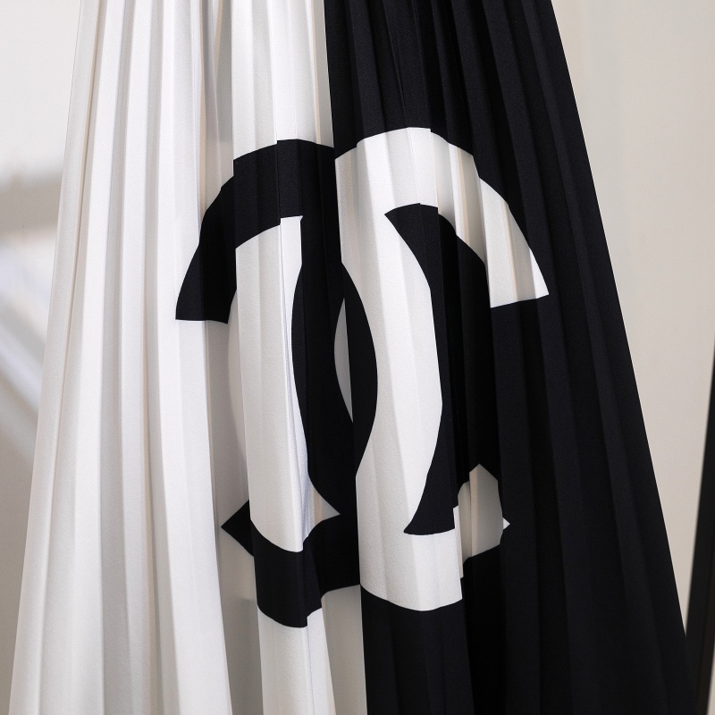 Chân Váy Midi Chữ A Xếp Ly Lưng Thun Mẫu Mới 2022