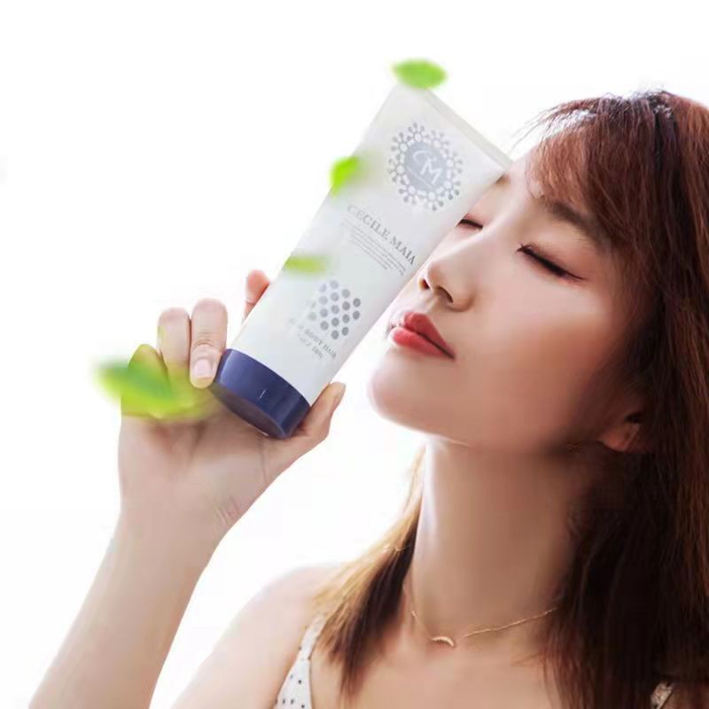 Kem Tẩy Lông Cho Da Nhạy Cảm Cecile Maia Hair Removal Cream 200g Triệt Sạch Mọi Loại Lông An Toàn Cho Da