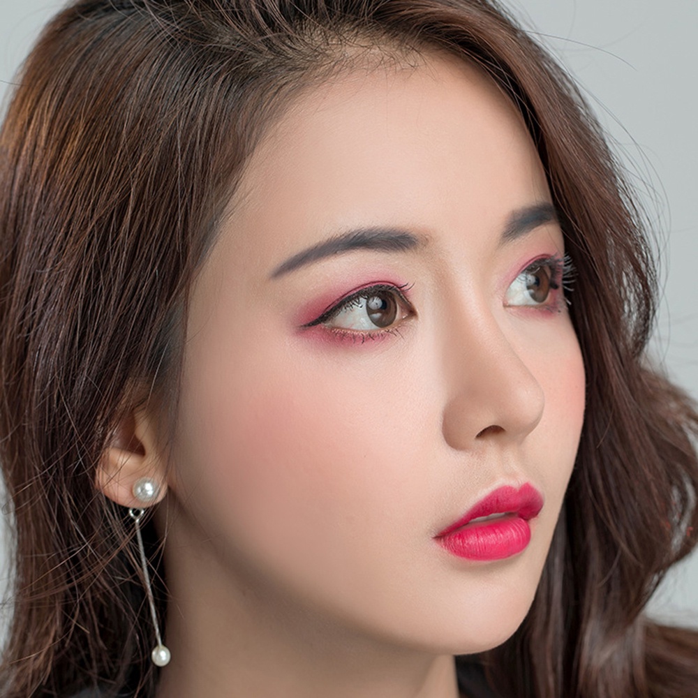 [Hàng mới về] Bút chì kẻ lông mày trang điểm chống nước lâu trôi nhiều màu lựa chọn kèm cọ tiện dụng