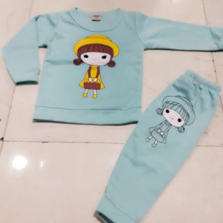 Bộ nỉ lông cho bé