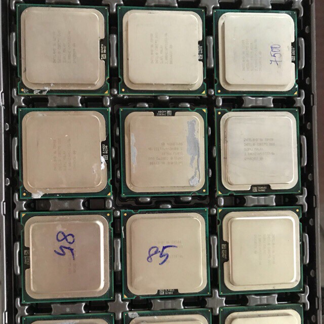 Khay đựng cpu, dùng để xếp Cpu gọn gàng, tiện lợi, Dễ dàng quản lý