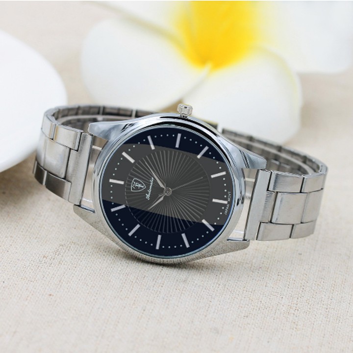 Đồng Hồ Nam Hiệu AUTOMATIC - JAPAN MOVT, Chống Nước Tốt TS02, Tặng Kèm Hộp Và Pin Dự Phòng
