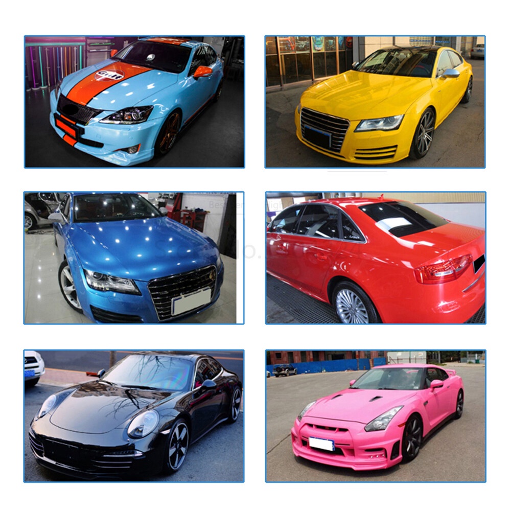 Miếng Dán Đề Can Vinyl Sợi carbon Sáng Bóng Chống Nước 10/30x100cm Chống Thấm Nước Cho Xe Hơi Xe Máy Xe Tải