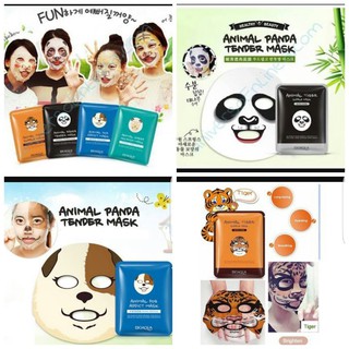 Lẻ 1 miếng mặt nạ hình thú Bioaqua
