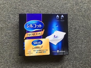 Bông tẩy trang SILCOT JAPAN