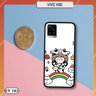 Ốp lưng nhám cho điện thoại Vivo V20