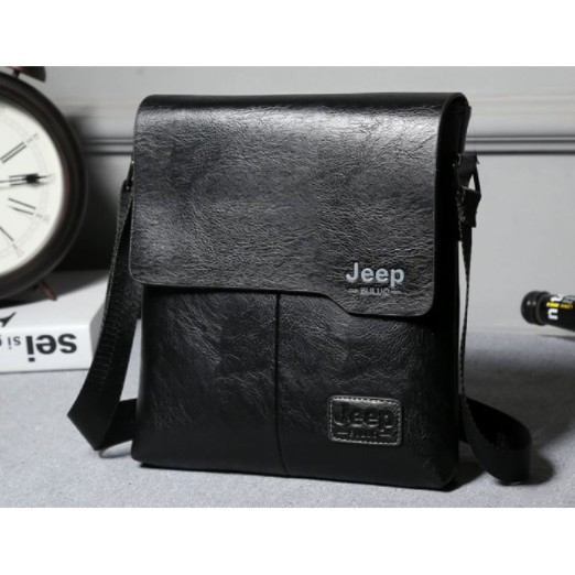 Túi đeo chéo Jeep Buluo Chất Da Cao Cấp chống chày xước-Túi da nam