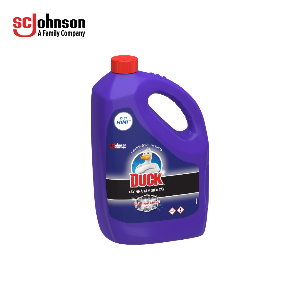 Dung Dịch Tẩy Rửa Nhà Tắm DUCK Siêu Tẩy Pro 3500ML
