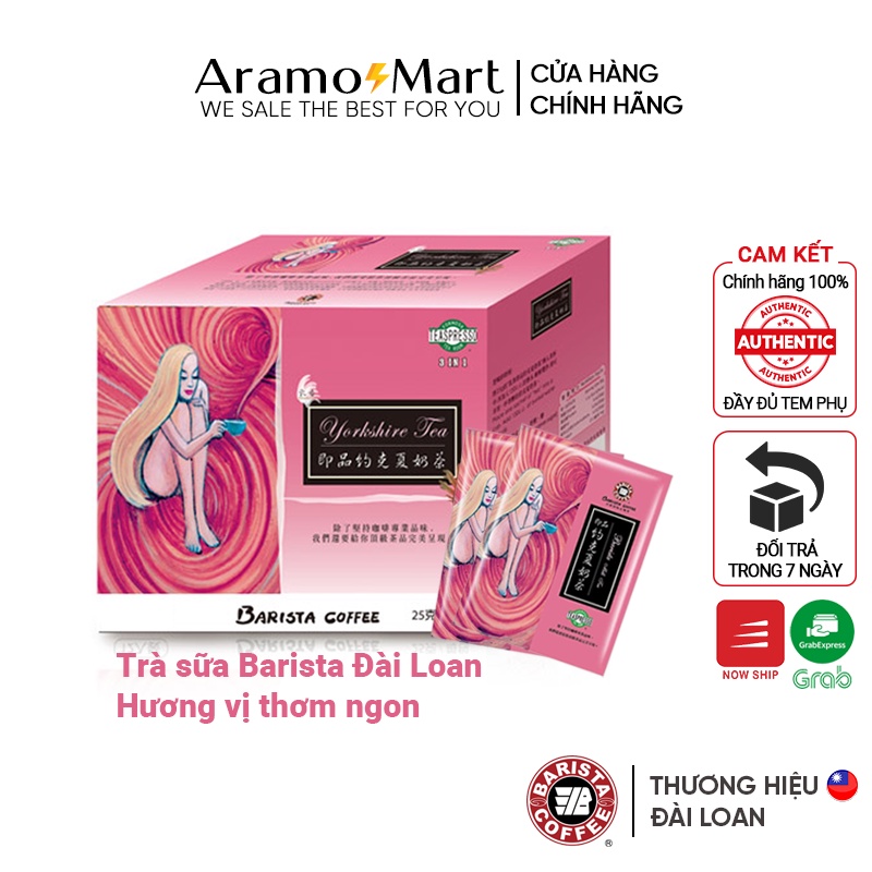 Trà sữa Cô gái Barista Yorkshire Đài Loan 25g/gói