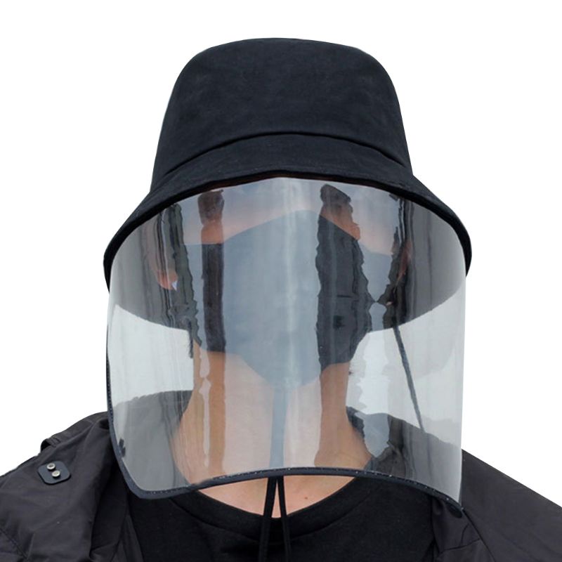 Mũ Có Tấm Chắn Bảo Vệ Mặt Chống Sương Mù Chống Giọt Bắn An Toàn Dành Cho Nam Và Nữ