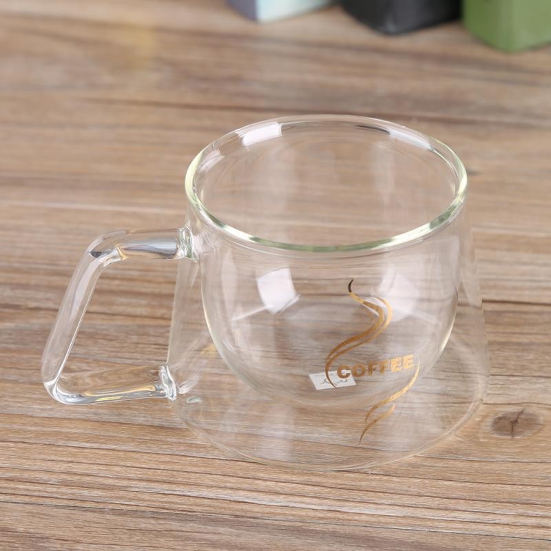 Ly cà phê thuỷ tinh 2 lớp chịu nhiệt