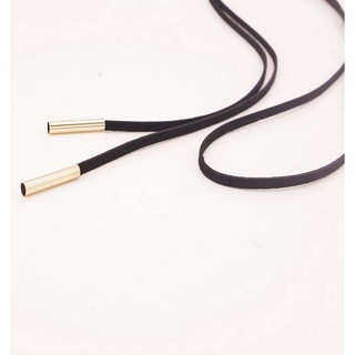 Vòng Cổ Choker Dây Da Đen
