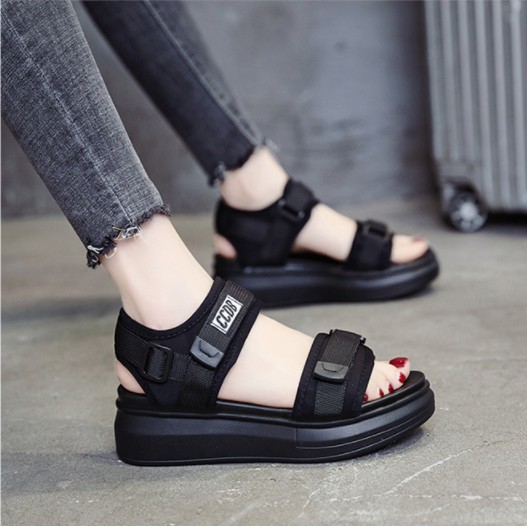 Dép Quai Hậu Nữ ★FREESHIP★ Sandal Đi Học Đế 5cm Phong Cách Ulzzang Hót Trend Năm 2021 - B103