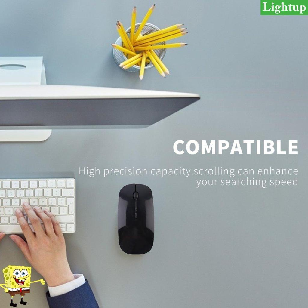 Chuột quang không dây USB tương thích mới cho Macbook cho mọi máy tính xách tay