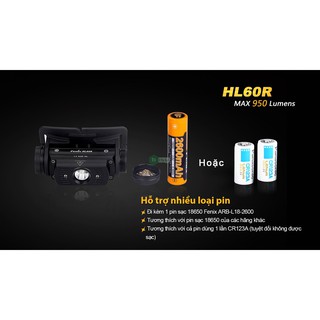 Đèn pin Fenix HL60R