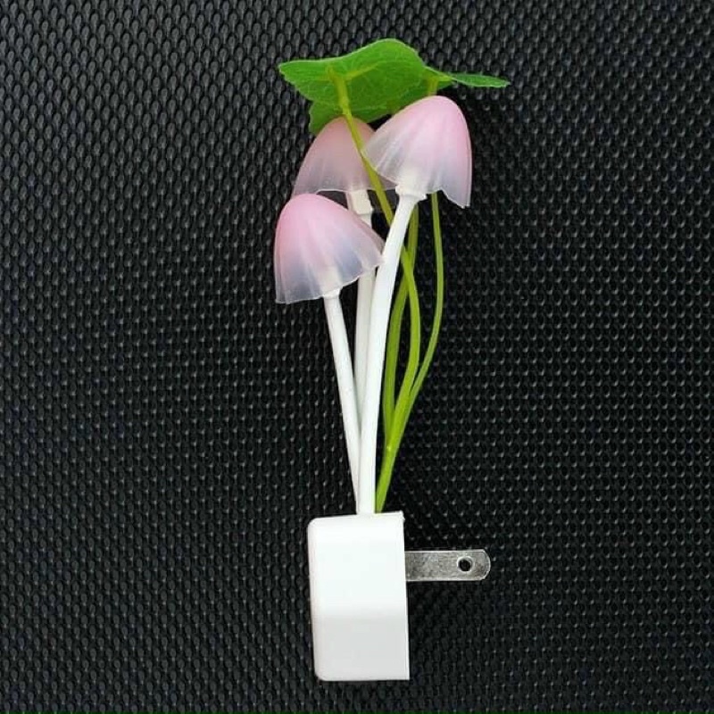 Đèn ngủ hình nấm cảm biến ánh sáng tự động
