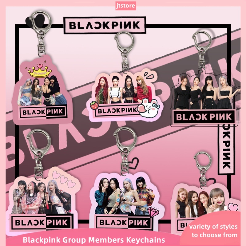 Móc Khóa Nhóm Nhạc Blackpink