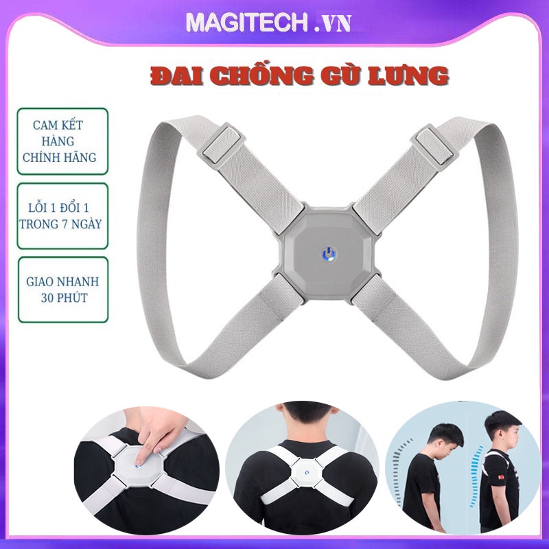 Đai Chống Gù Lưng Cảm Biến Rung Tự Động Thông Minh HZ808 Cho Hiệu Quả Tức Thì