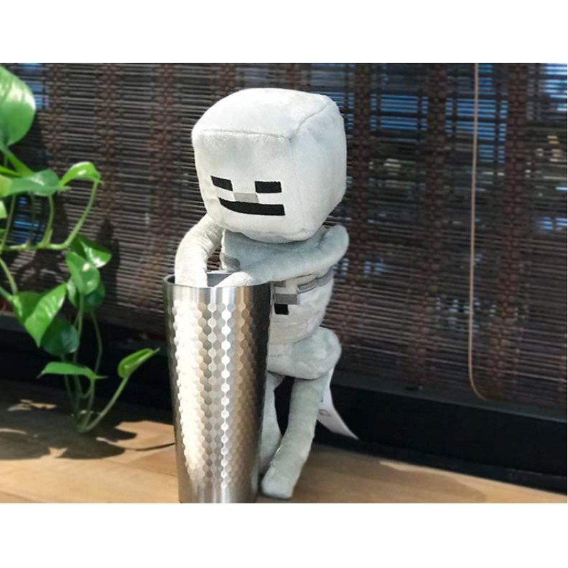 Thú Nhồi Bông Minecraft Skeleton Cực Đẹp [Tặng Vòng Tay Minecraft]