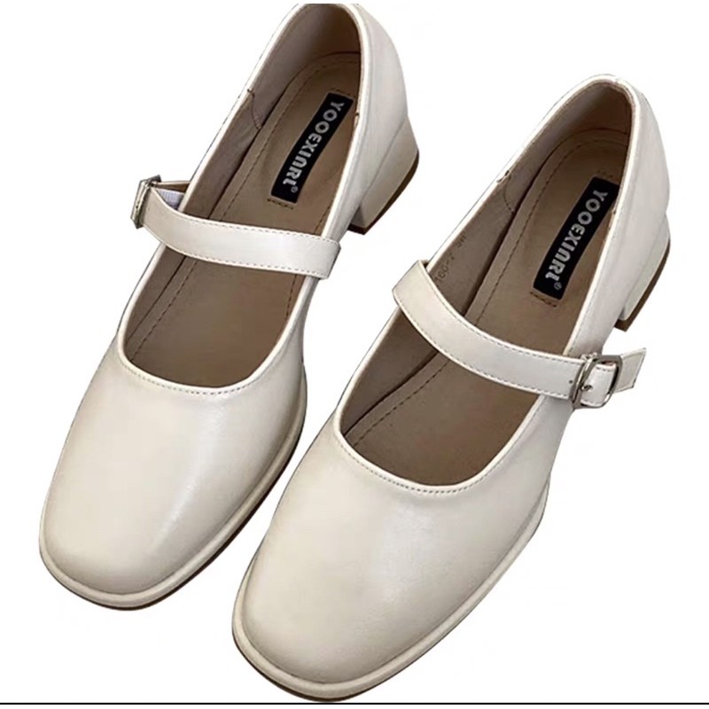 Giày Marry Jane mũi tròn hàn