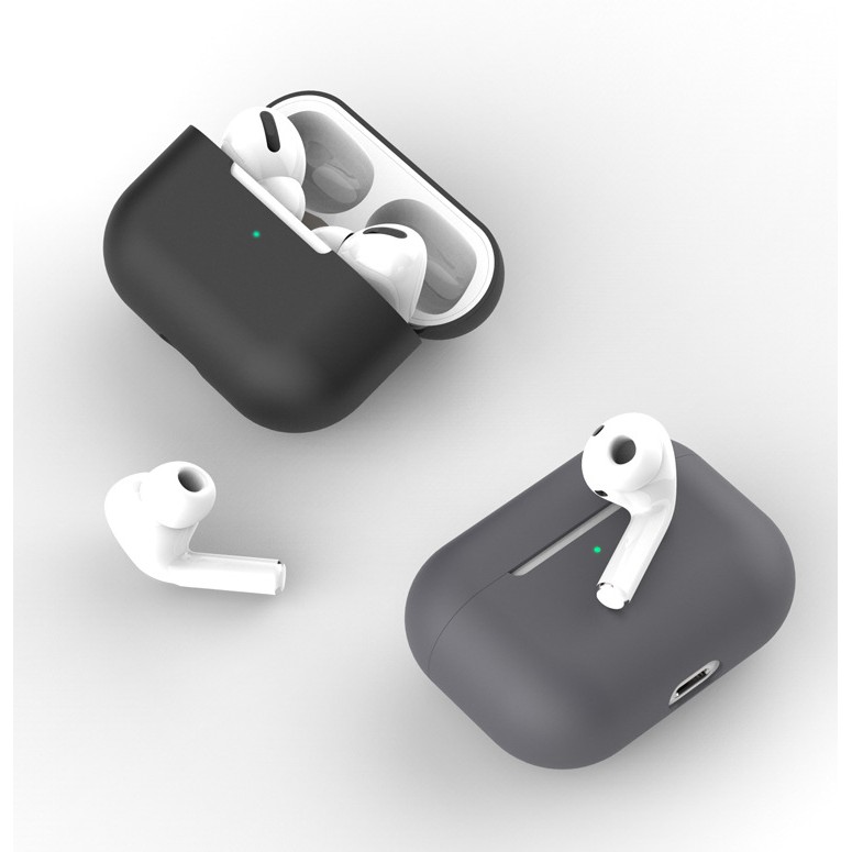 Vỏ case Airpods Pro silicone nhám bảo vệ tai nghe