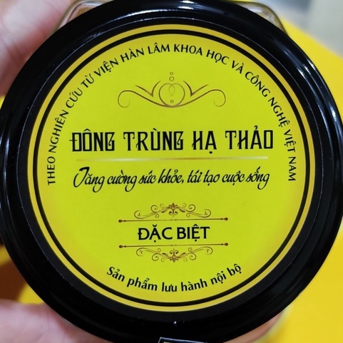Nấm đông trùng hạ thảo cordyceps - viện hàn lâm khoa học công nghệ VN - Khối lượng 12g