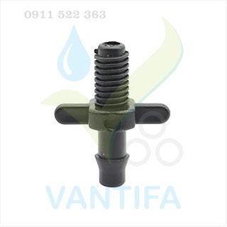 Khởi thủy ống 6 mm, 1 đầu ren 1 đầu gài MÀU ĐEN (sử dụng ống 4X6 , 4.5X7)