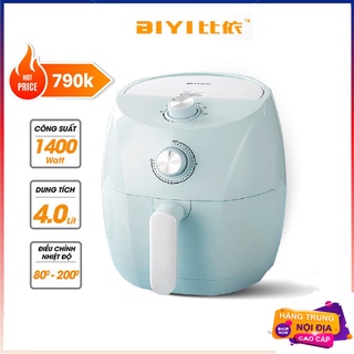 Nồi chiên không dầu 4 lít BIYI AF611 - Bếp chiên chống dính, an toàn tiện lợi, hàng nội địa trung - BH 12 THÁNG