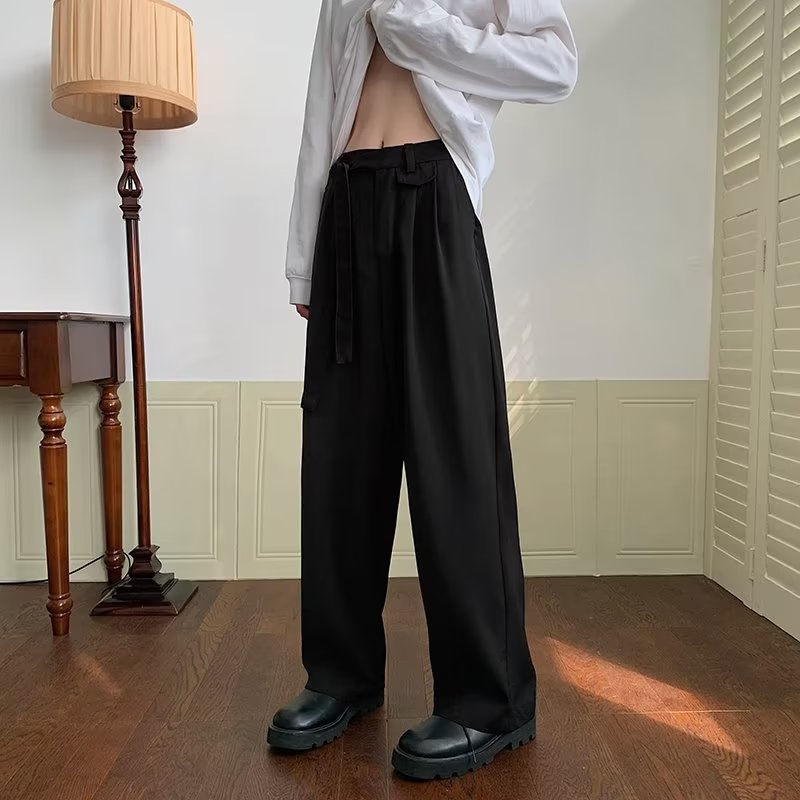 Quần ống rộng Phong Cách Hàn Quốc Thời Trang Unisex Size M-3XL