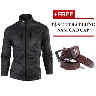 [HOT] Áo khoác Da Nam cao cấp AK75 + Tặng 1 thắt lưng nam cao cấp