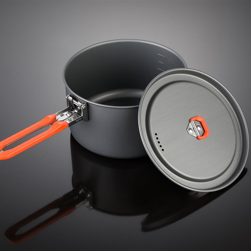 Đồ cắm trại firemaple campoutvn Feast 2 bộ nấu ăn cắm trại 6 món tiện dễ gọn campout A093