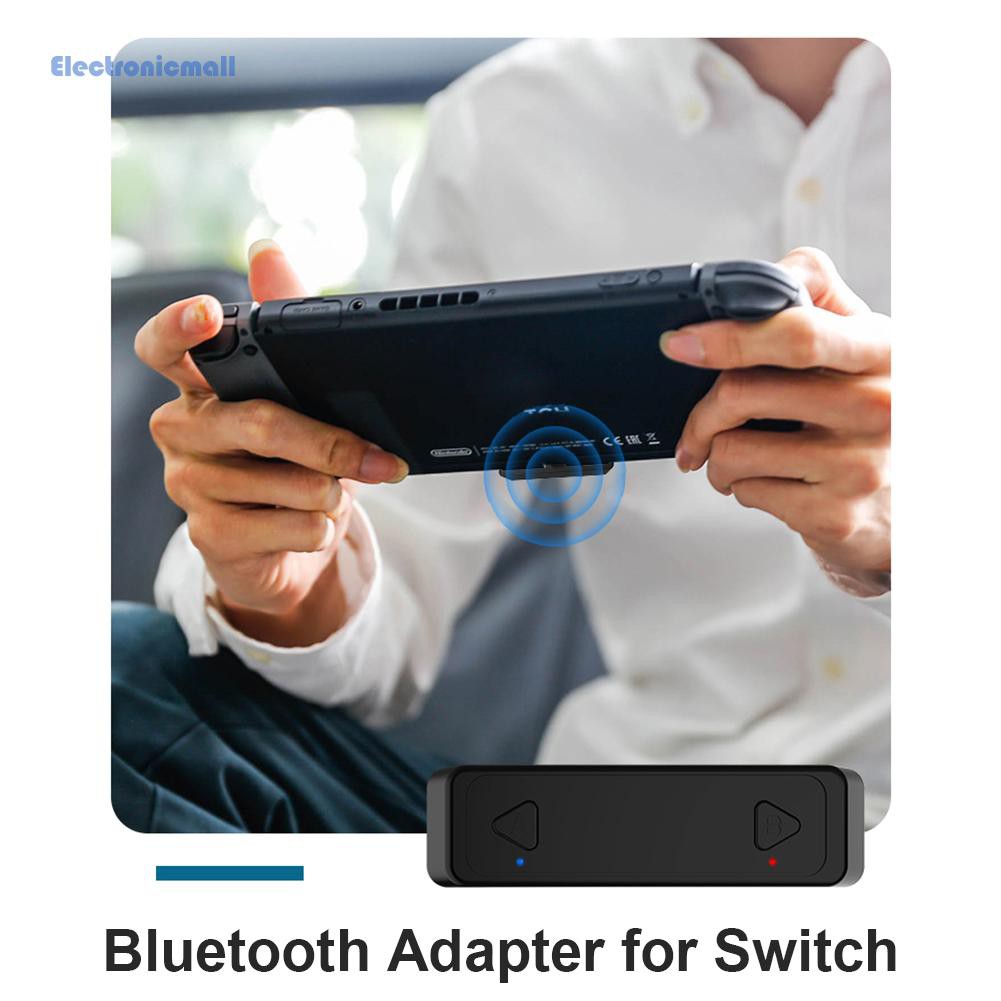 ElectronicMall01 SW02 Bluetooth Audio Transmitter Adapter with USB C Connector for Nintendo Switch PS5 PS4 PC Bluetooth