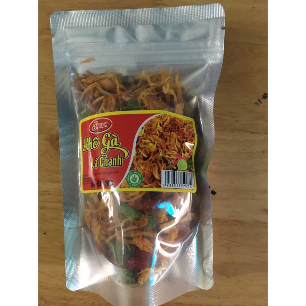 [Hoangminh]   100gr khô gà lá chanh sợi dai ngon | BigBuy360 - bigbuy360.vn