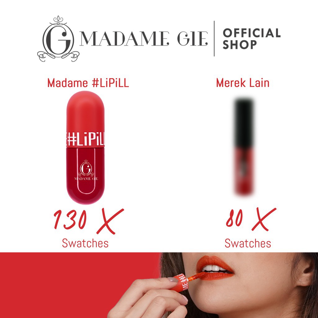 (hàng Mới Về) Son Tint Madame Gie Madame Chống Thấm Nước | BigBuy360 - bigbuy360.vn