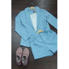 Bộ vest nữ - Freeship - Vest nữ hàn quốc cao cấp, vest nữ công sở 3 món y hình (gồm Áo vest blazer+áo thun+quần short) | BigBuy360 - bigbuy360.vn