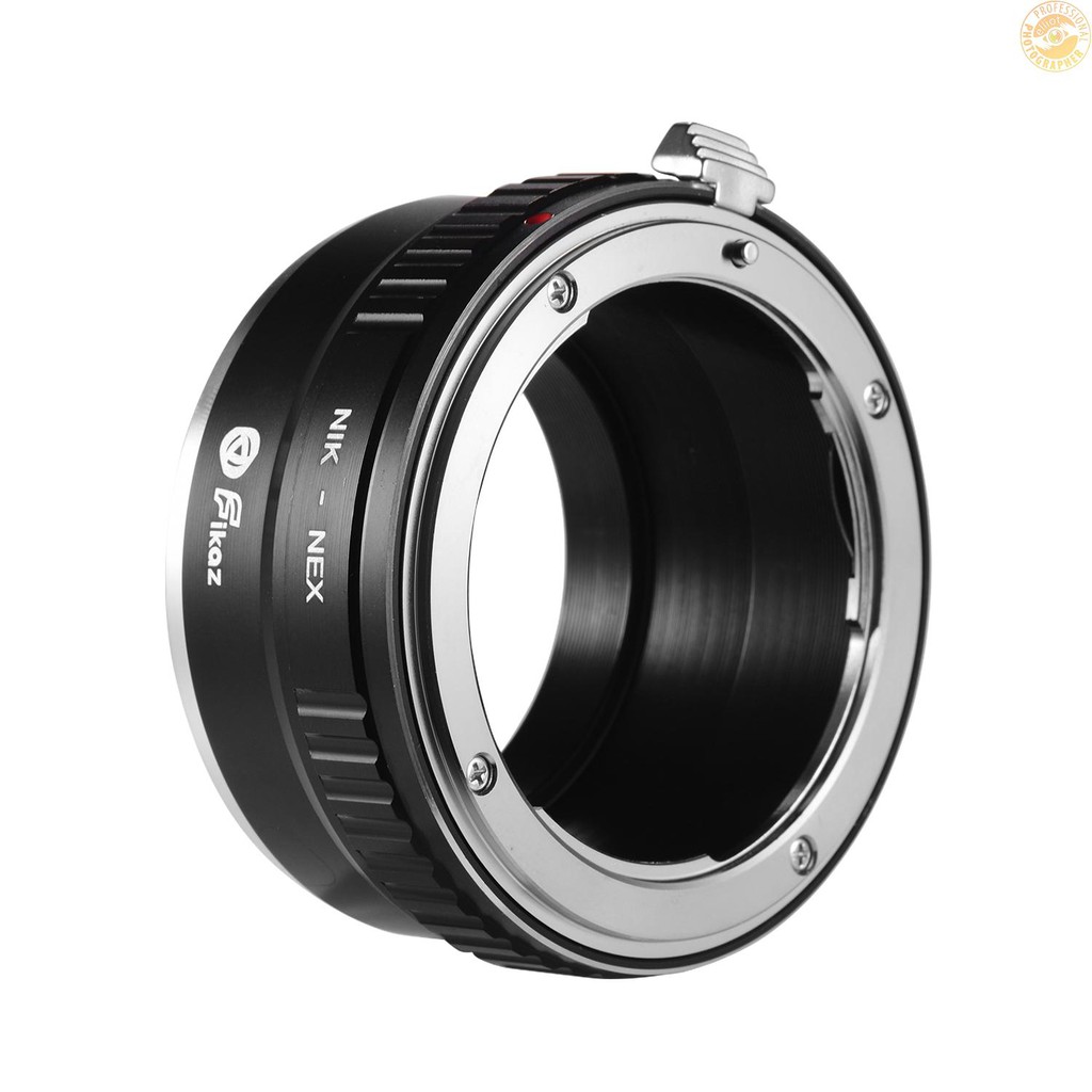 Ngàm Chuyển Đổi Ống Kính Máy Ảnh Bằng Hợp Kim Nhôm Cho Nikon G / S / D Lens Sang Sony Nex / E