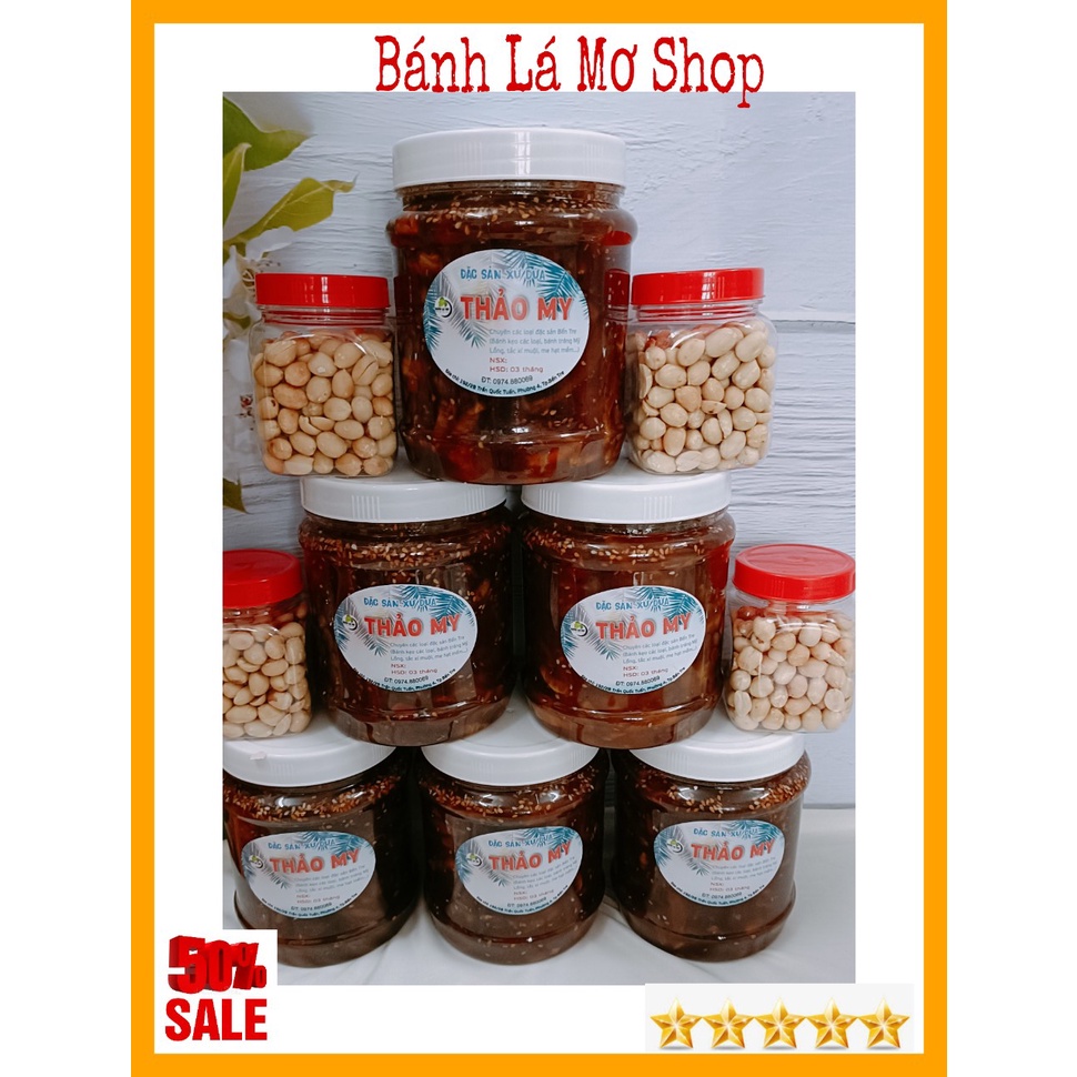 HỦ 1KG ME HẠT CỨNG NGÀO KHÓM MÈ RANG SIÊU NGON- BÁNH LÁ MƠ SHOP