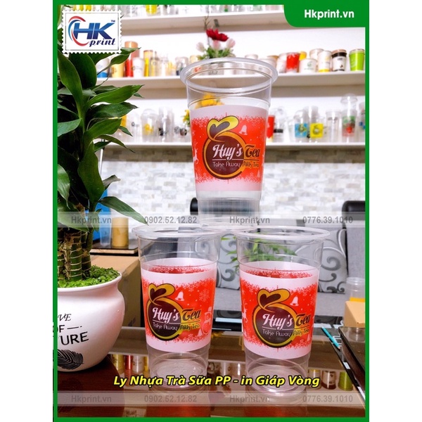 Xưởng Chuyên in ly nhựa Offset & 1 màu (quận 12) Hkprint.vn