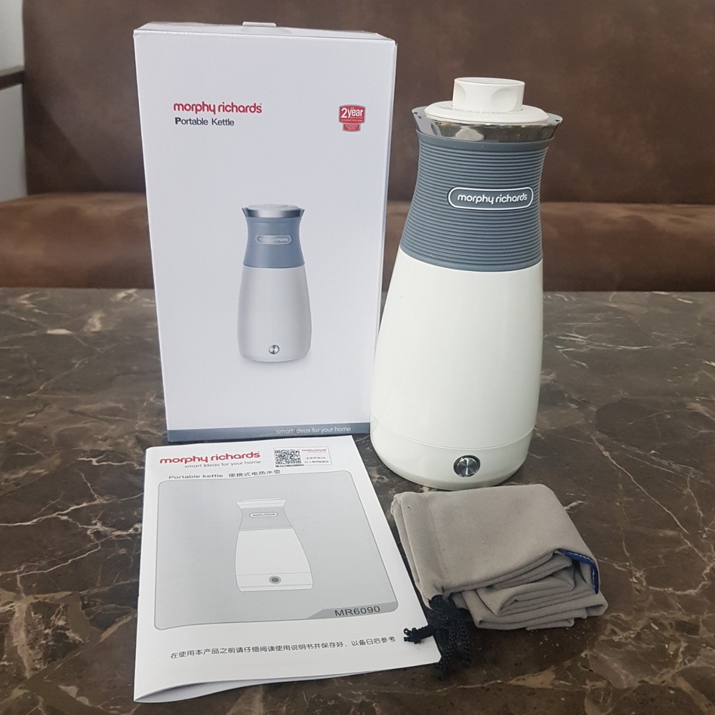 Bình đun nước siêu tốc kiêm giữ nhiệt Morphy Richards MR6090 - Dung tích: 400ml  - Công suất: 700W