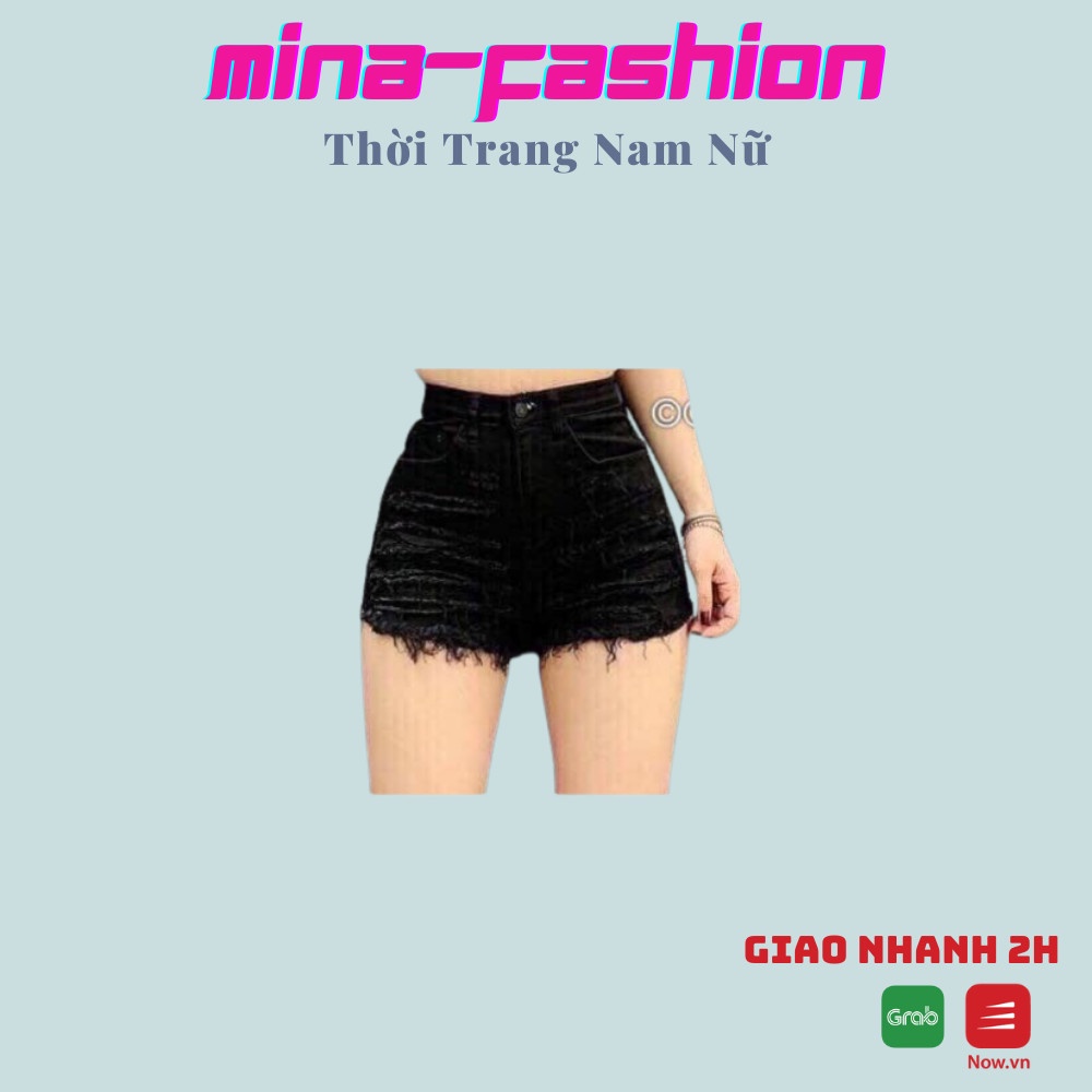 Quần Short Jeans Kaki Nữ SN02⚡SALE KỊCH LIỆT